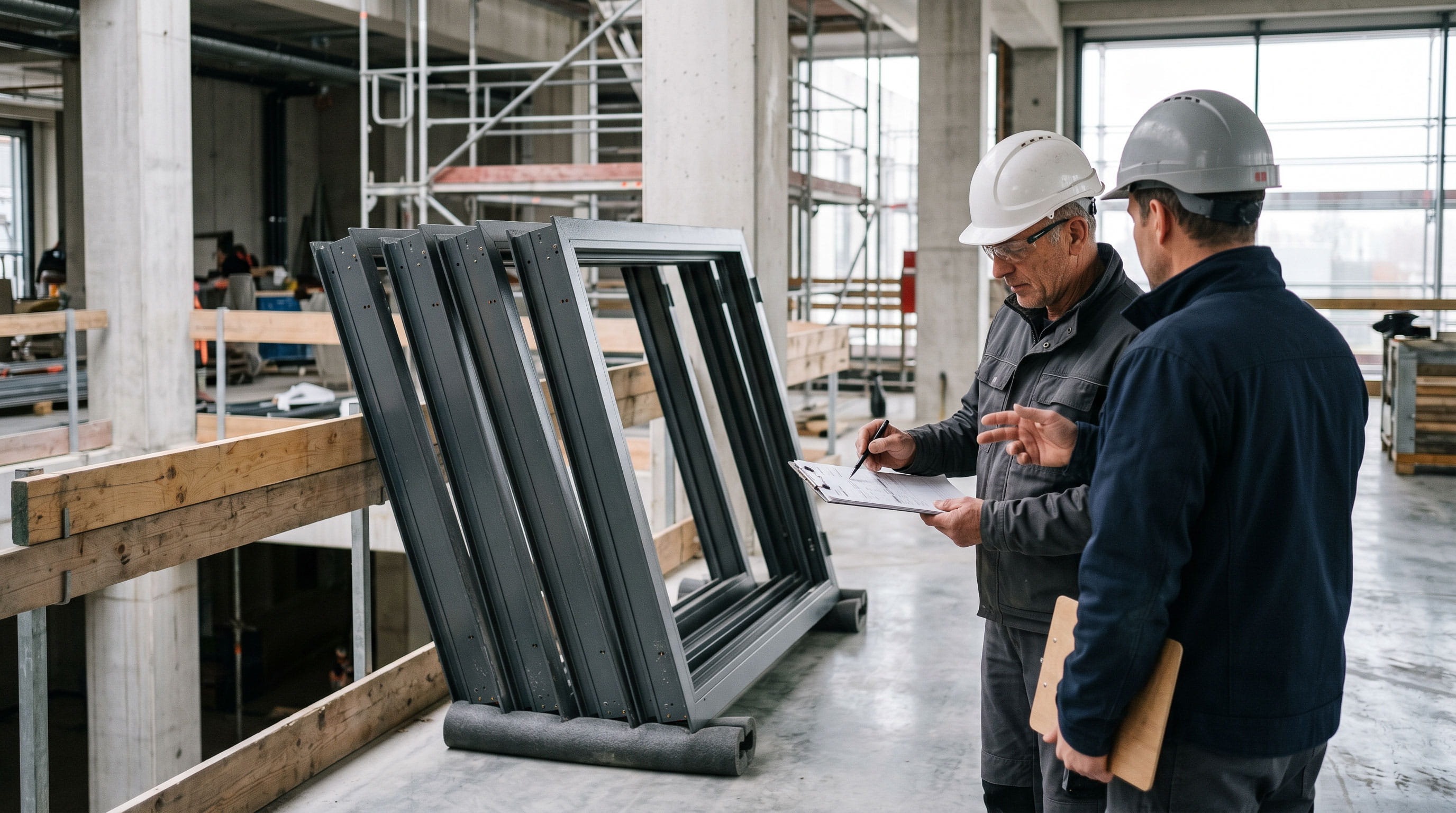 Nachunternehmer-Montage auf einer Baustelle in Deutschland, Abstimmung mit dem Generalunternehmer